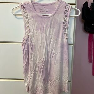 American Eagle Outfitters Soft & Sexy Lavender Tank Top